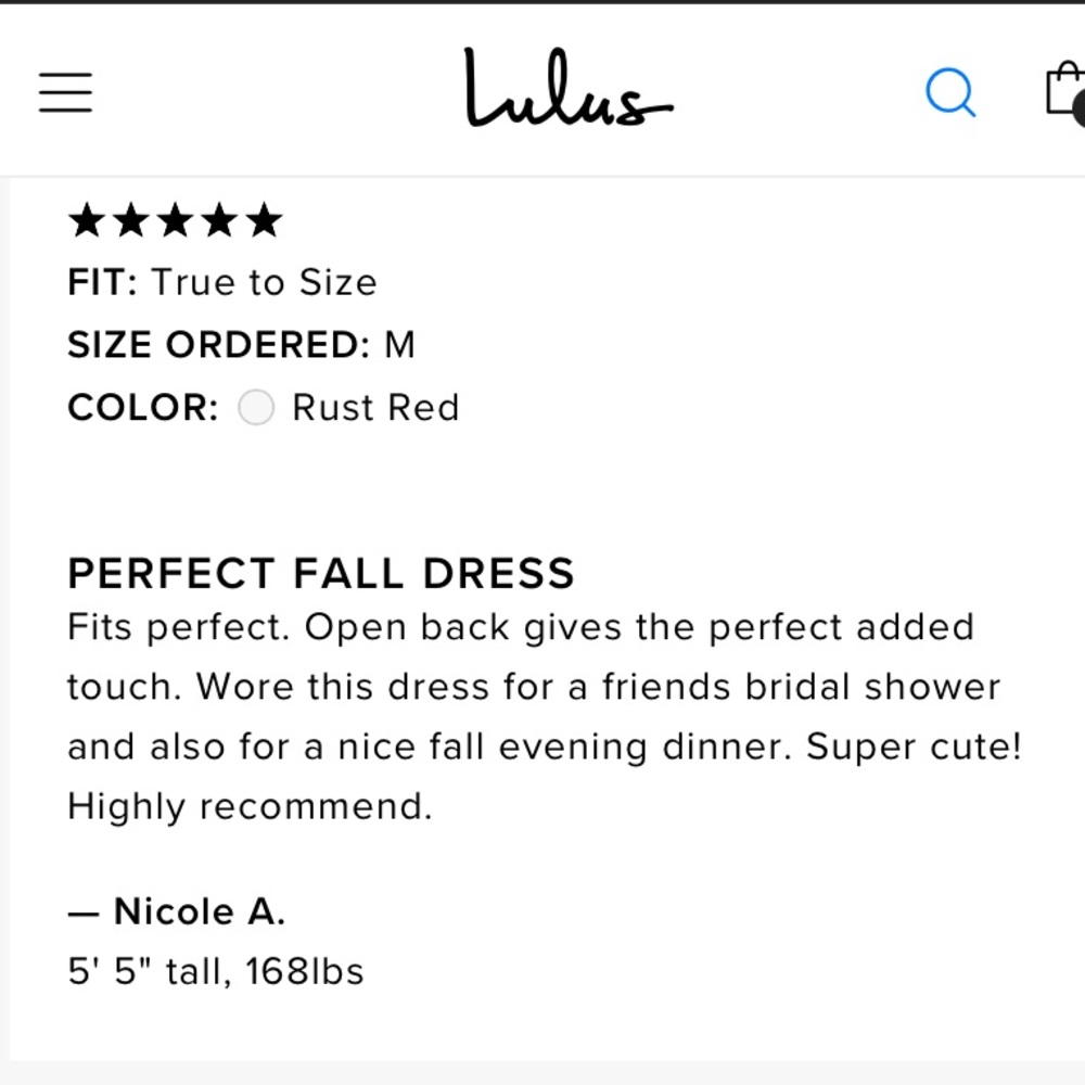 Lulu’s Red Rust Bell Sleeve Flare Mini Dress - Picture 8 of 12
